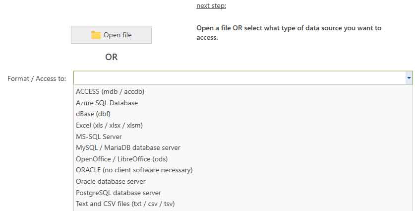 Data source IBM DB2 Data source IBM DB2
