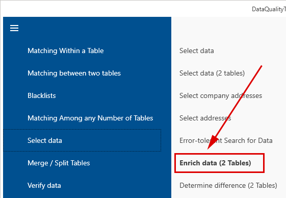 Daten anreichern Enrich data