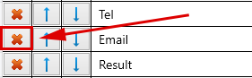 Tabellen zusammenführen, Spalte löschen Merge tables, delete columns