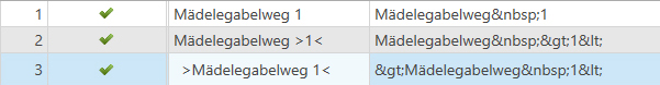 Replacing HTML Characters